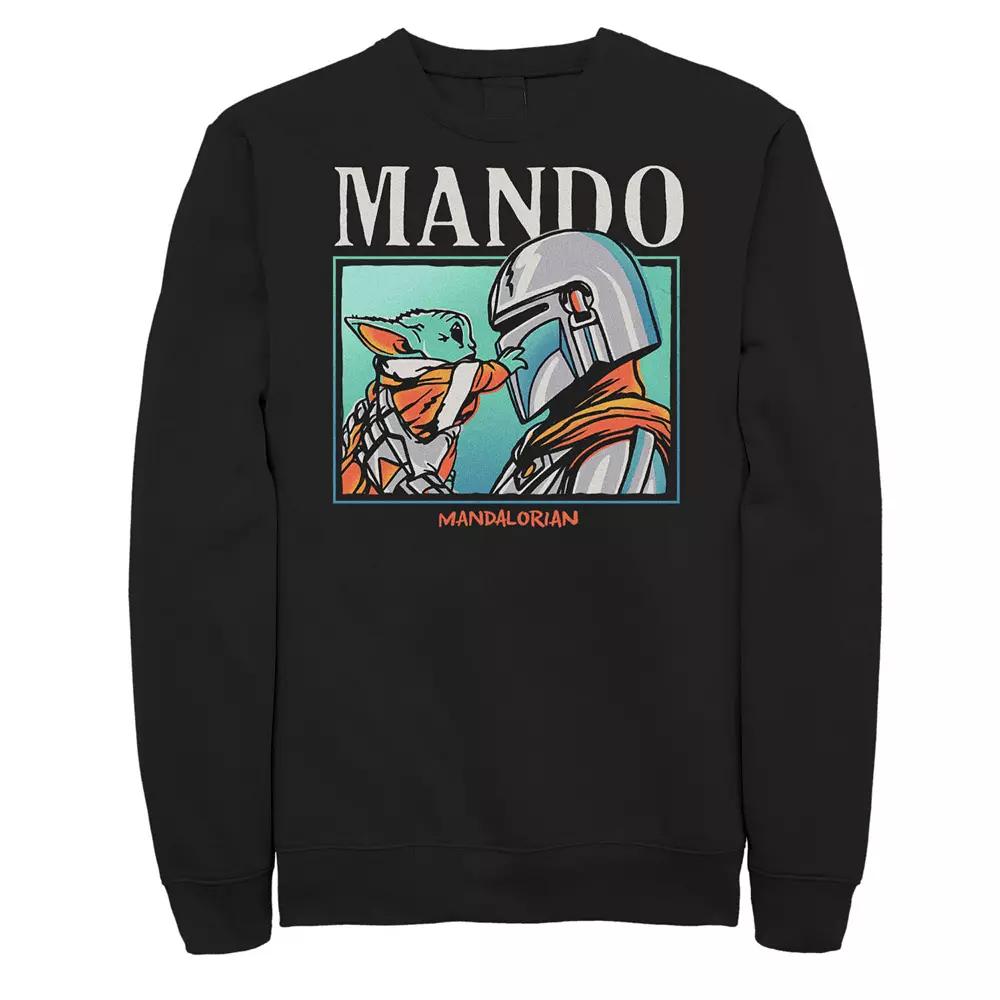 Big & Tall Star Wars The Mandalorian Found You Fleece Sweatshirt, Men's,  Product Image