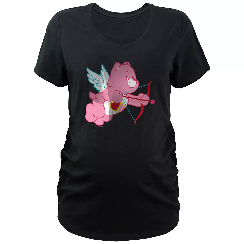 Maternity Care Bears Cupid Bear Short Sleeve Graphic Tee, Women's,  Product Image