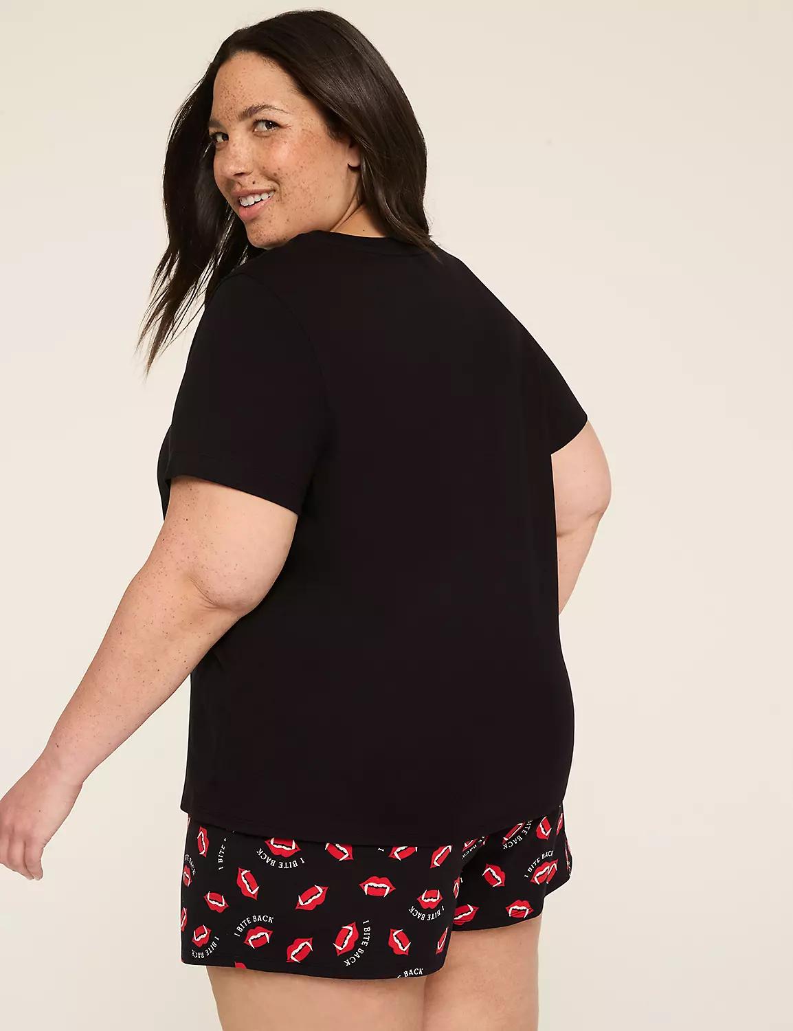 Comfy Cotton Tee & Short PJ Set Product Image