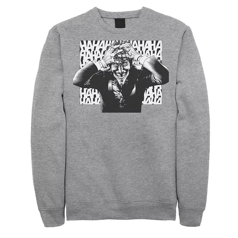 Men's DC Comics The Joker HAHAHA Sweatshirt,  Product Image
