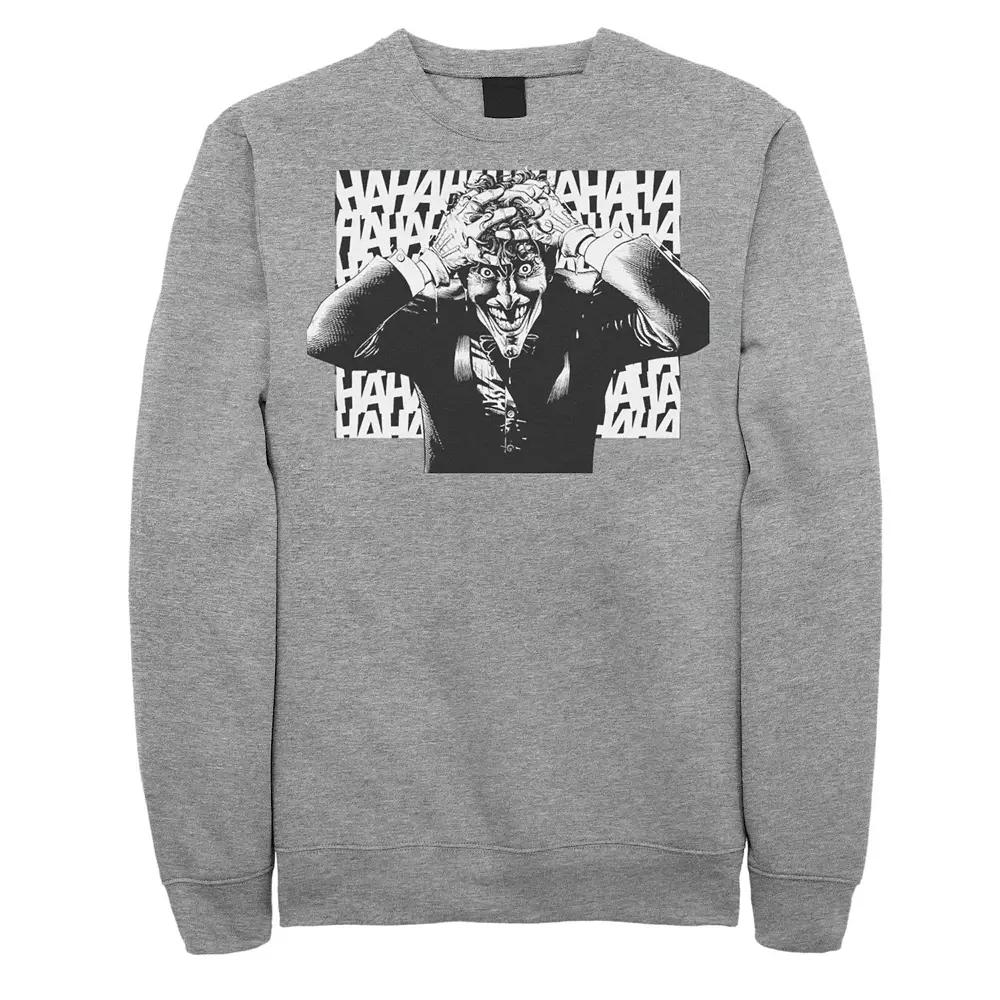 Men's DC Comics The Joker HAHAHA Sweatshirt,  Product Image