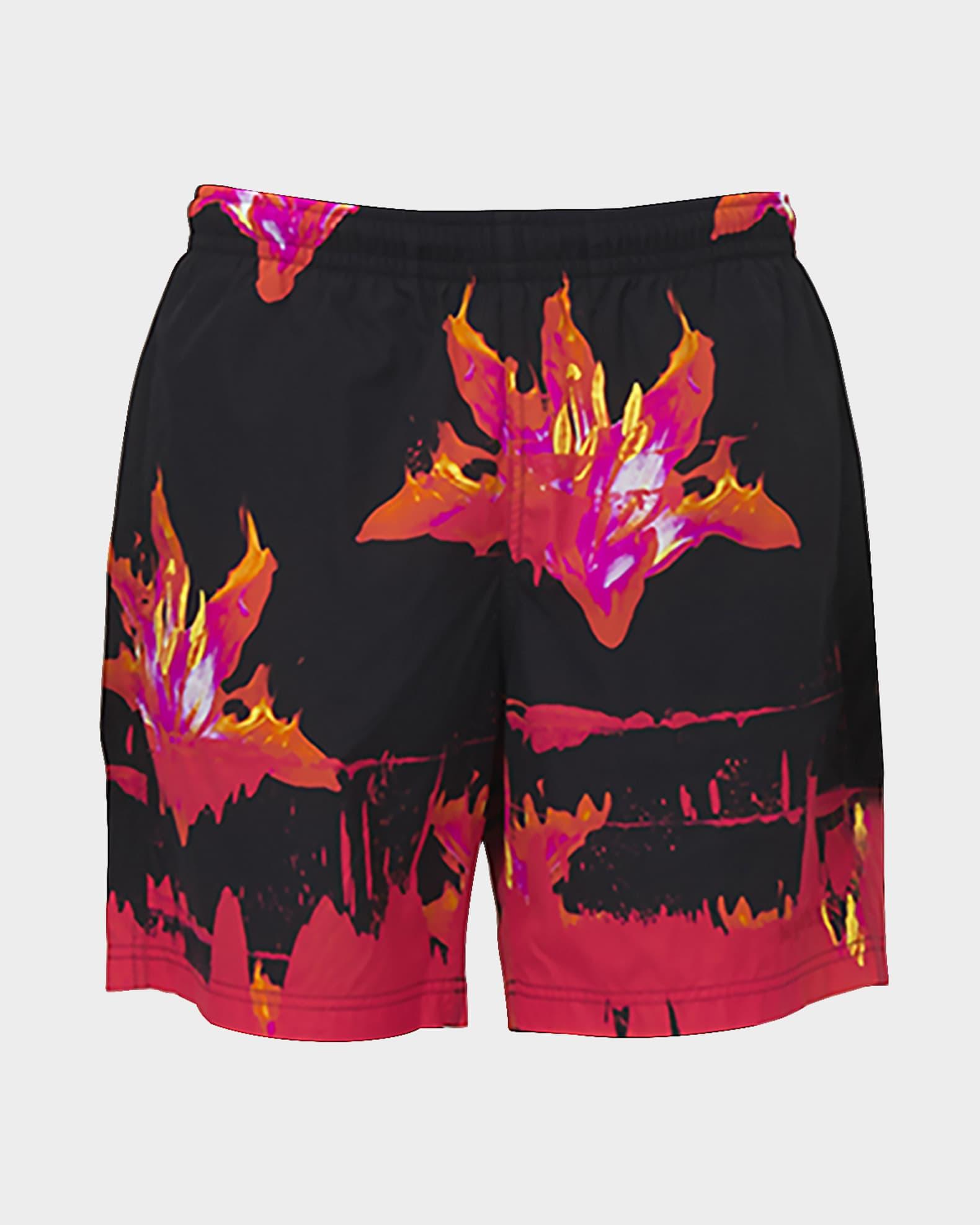 Mens Fire Lily Swim Trunks Product Image