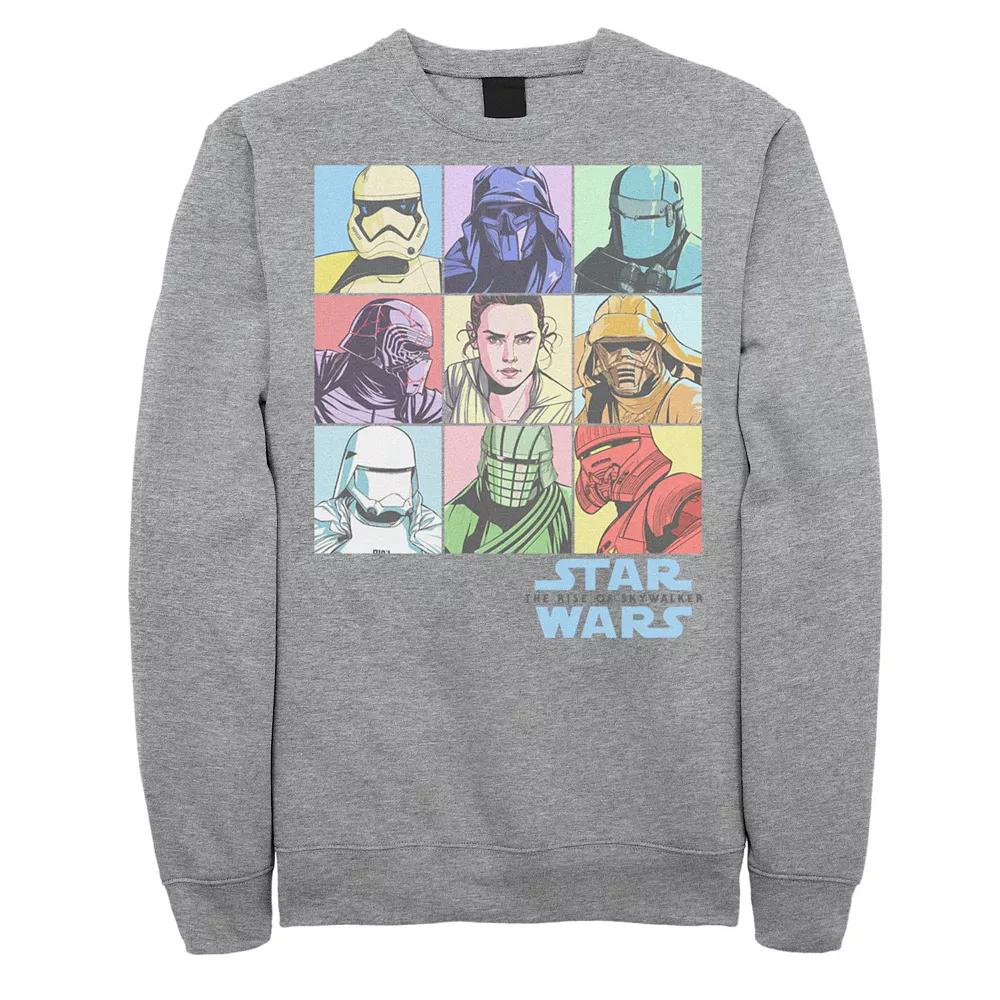 Men's Star Wars The Rise of Skywalker Character Box Sweatshirt,  Product Image
