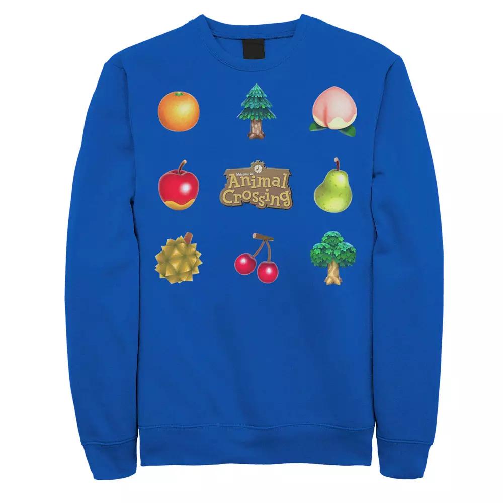 Men's Animal Crossing Items Found Title Logo Sweatshirt,  Product Image
