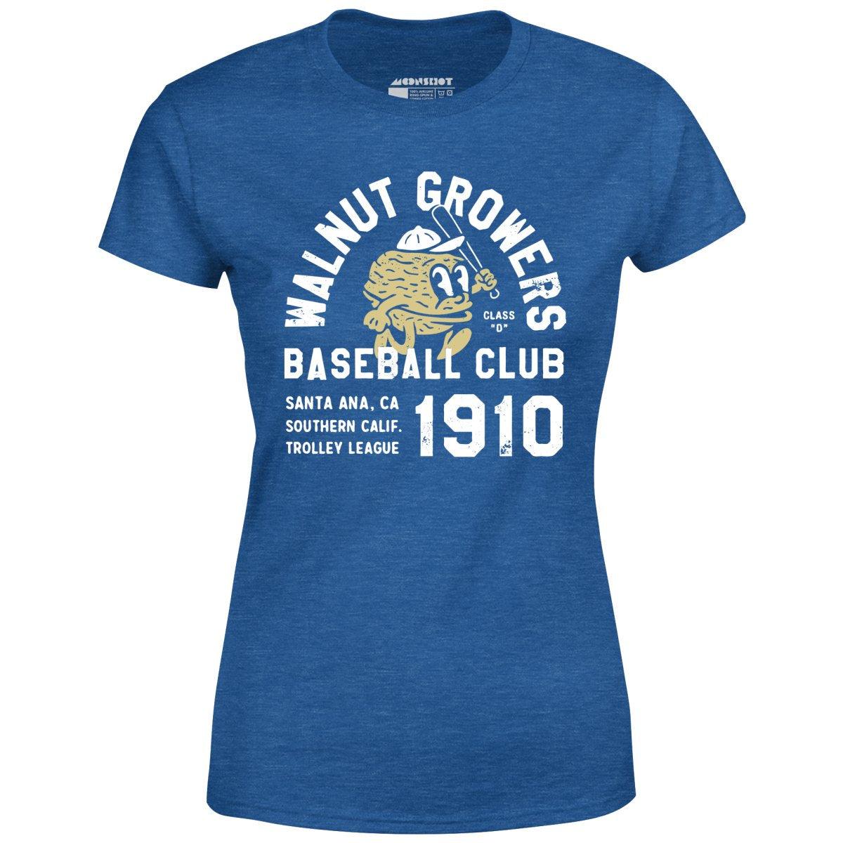 Santa Ana Walnut Growers - California - Vintage Defunct Baseball Teams - Women's T-Shirt Female Product Image