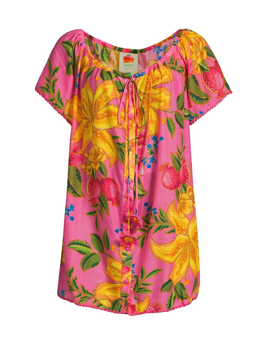 Womens Summer Fruit Minidress Product Image