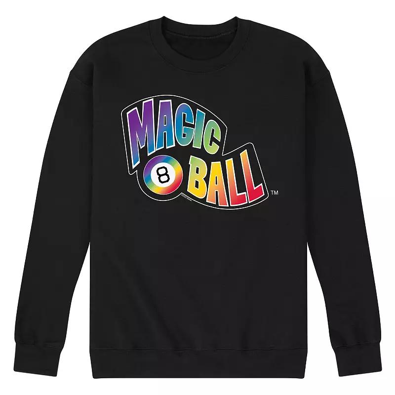 Men's Magic 8 Ball Rainbow Fleece Sweatshirt,  Product Image