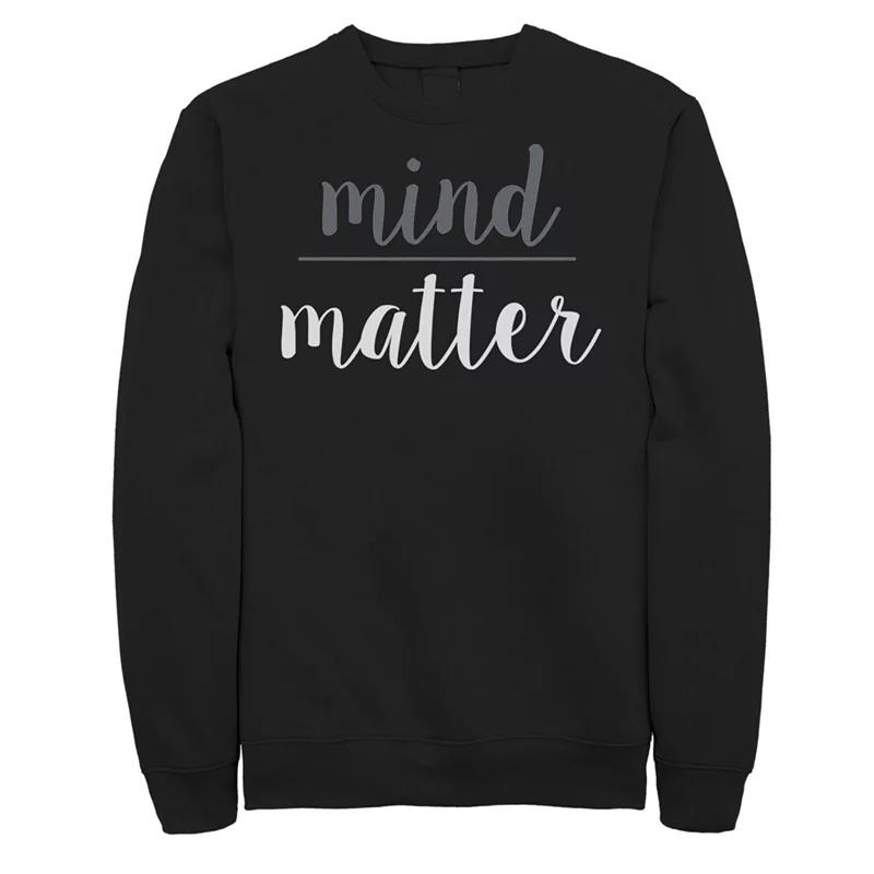 Men's Chin-Up Mind Over Matter Fleece, Size: 3XL, Black Product Image