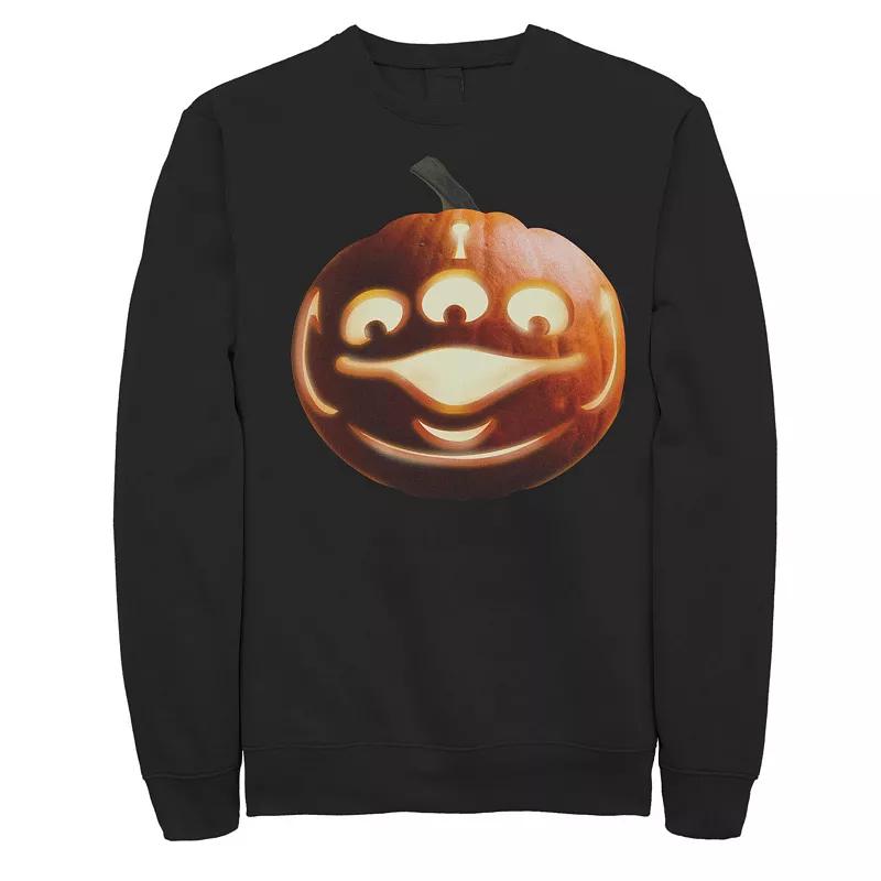 Men's Disney Pixar Toy Story Alien Pumpkin Carving Fleece,  Product Image