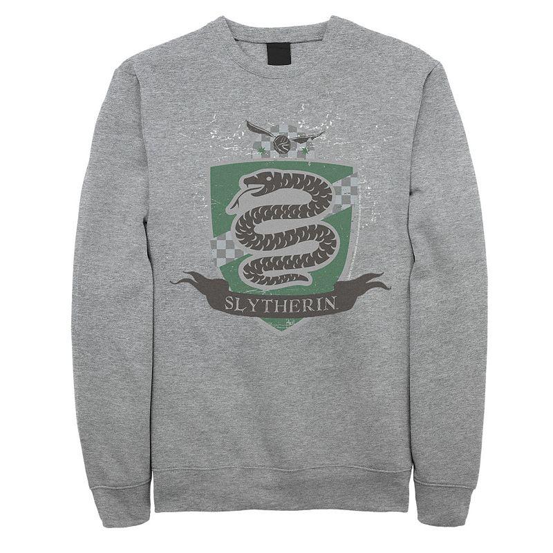 Men's Harry Potter Slytherin Quidditch Shield Sweatshirt,  Product Image