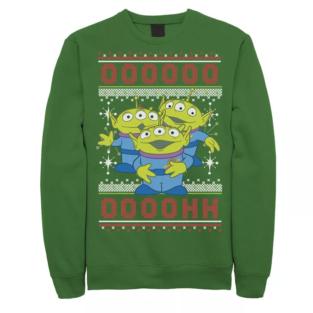 Men's I'd Rather Be Fishing Lime Green Fish About To Get Hooked Graphic Fleece,  Product Image