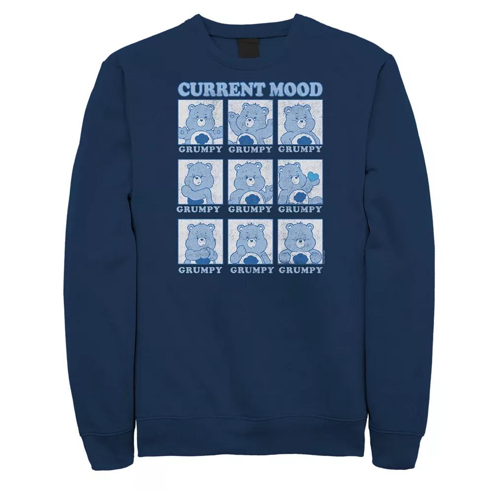 Big & Tall Care Bears Grumpy Mood Boxes Fleece Sweatshirt, Men's,  Product Image