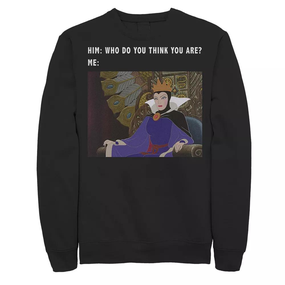 Disney's Snow White and the Seven Dwarfs Evil Queen Men's Meme Sweatshirt,  Product Image