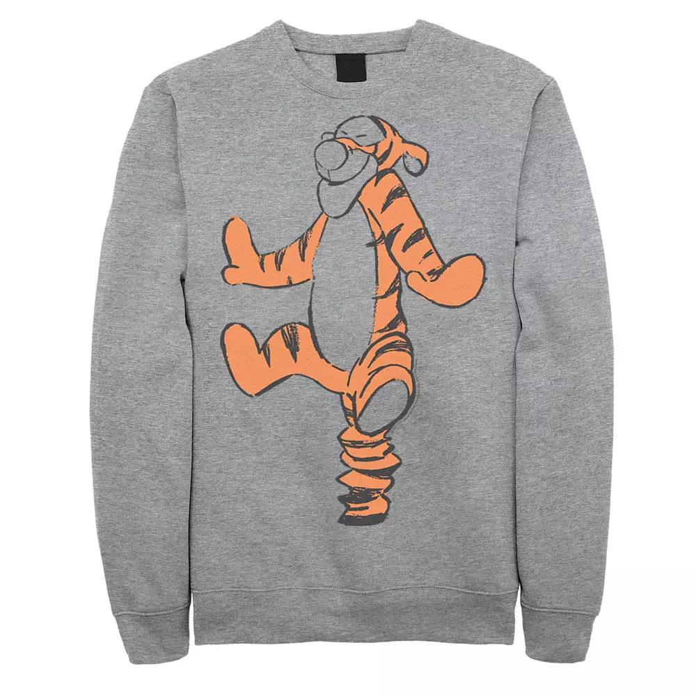 Disney's Big & Tall Winnie The Pooh Tigger Art Sketch Fleece, Men's,  Product Image