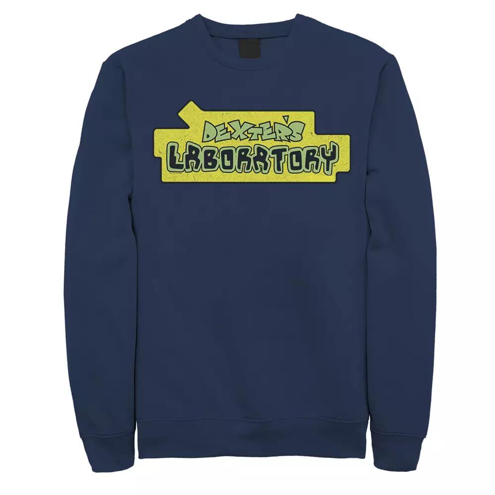 Men's Dexter's Laboratory Original Logo Fleece Top,  Product Image