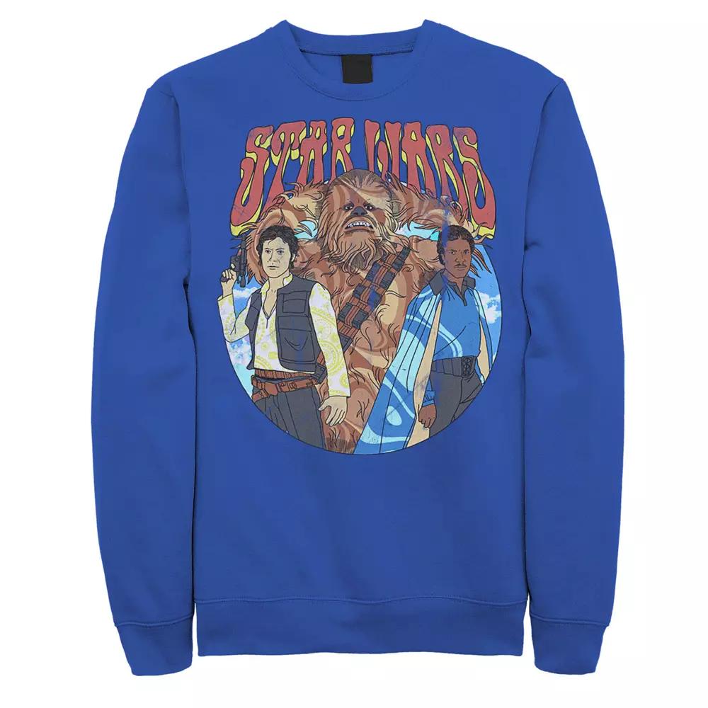 Men's Star Wars Hoth Battle Ugly Christmas Sweater Sweatshirt, Size: Large, Grey Heather Product Image