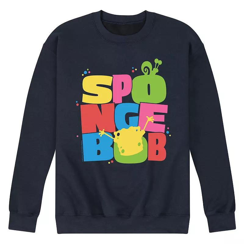 Men's SpongeBob SquarePants Fleece Sweatshirt,  Product Image