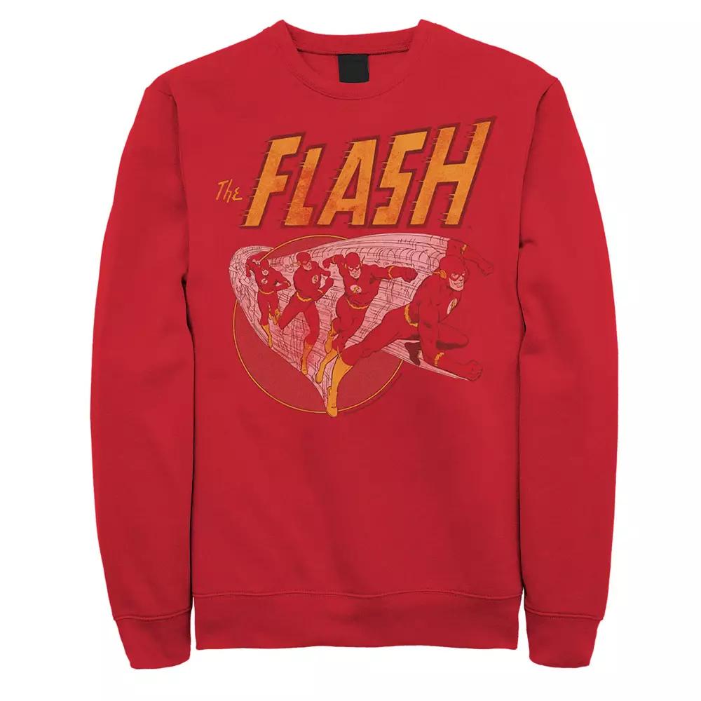 Men's DC Comics The Flash Vintage Action Sweatshirt,  Product Image