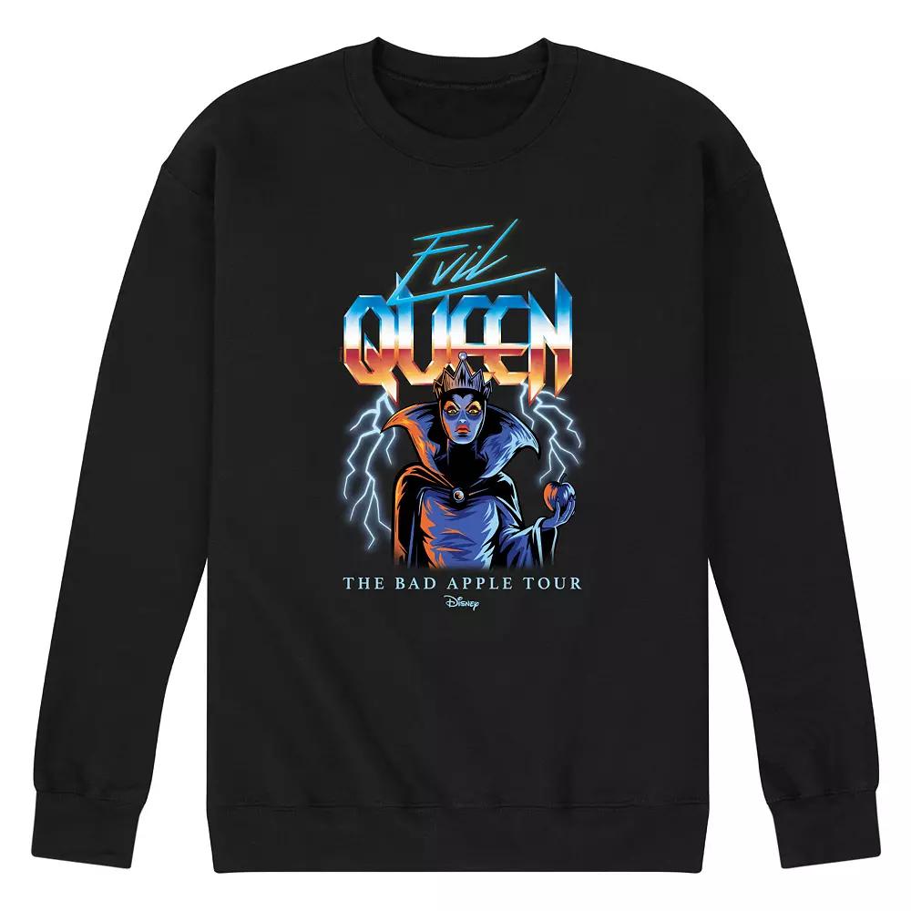 Disney Villains Snow White Evil Queen Men's Bad Apple Tour Fleece Sweatshirt,  Product Image