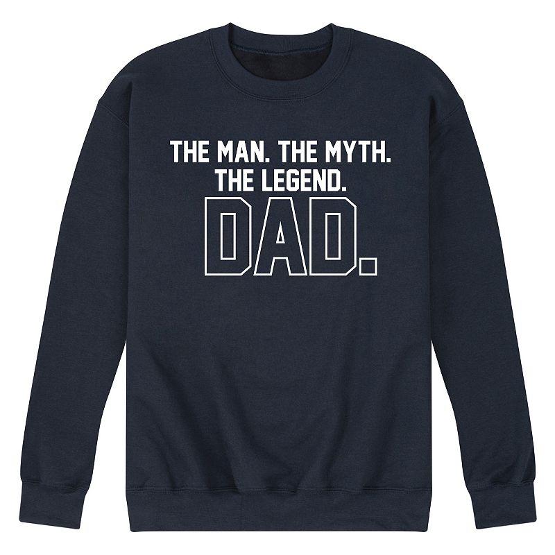 Men's The Legend Dad Fleece Sweatshirt,  Product Image