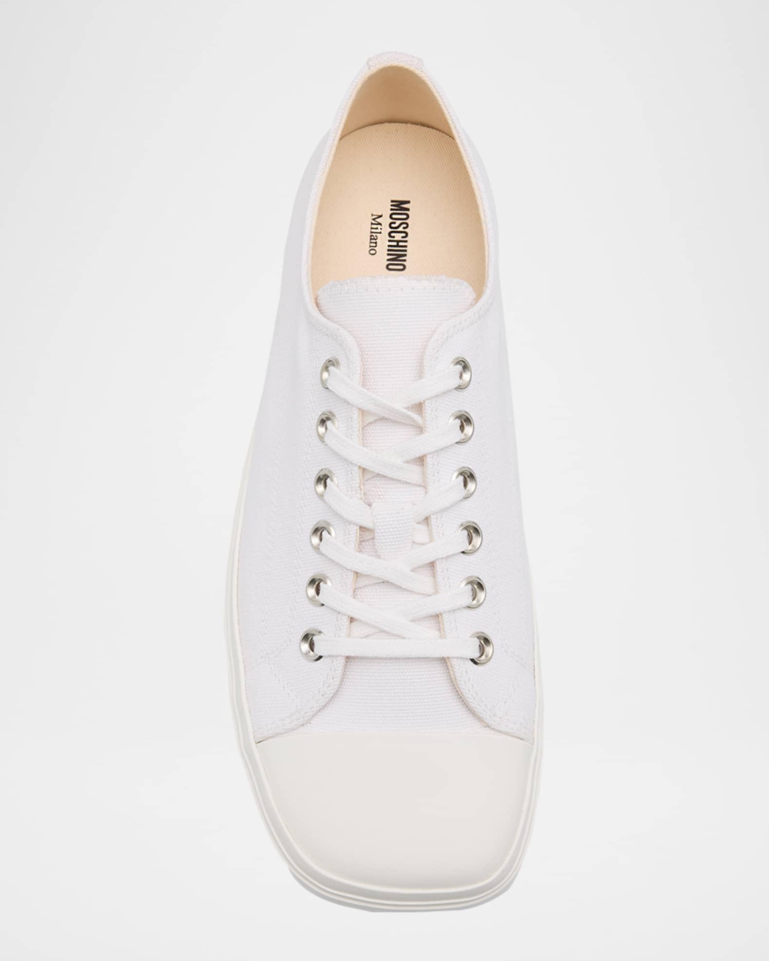 Men's Canvas Low-Top Sneakers Product Image