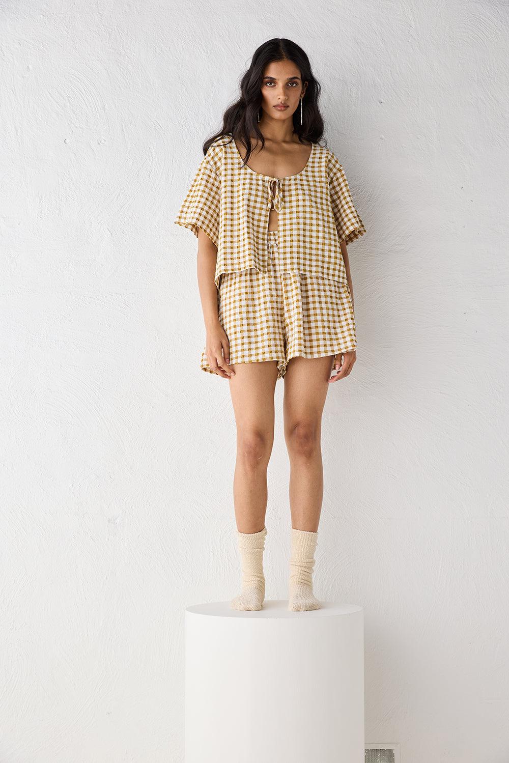 The Sea & I Shorts Honey Product Image