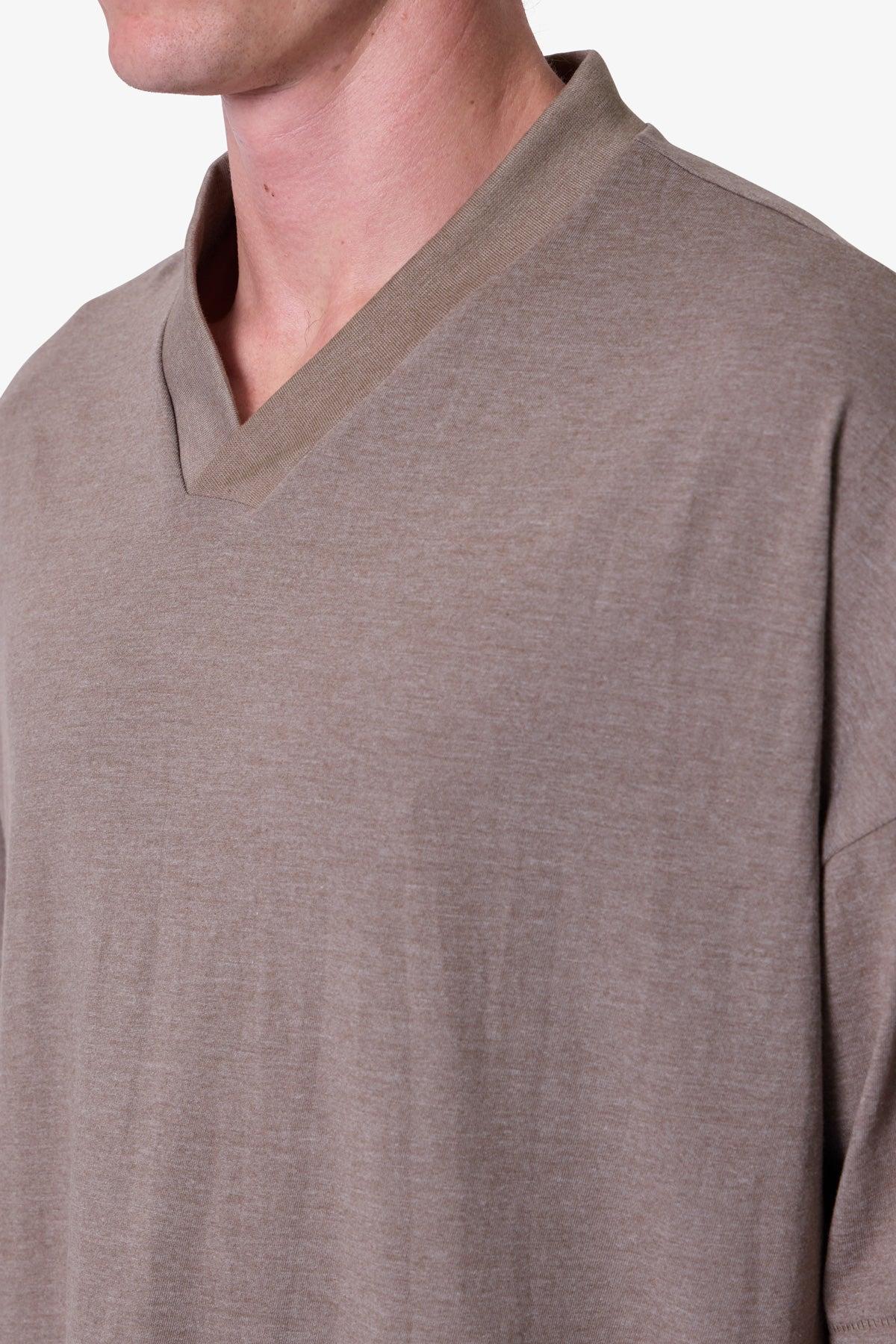 V Neck Tee - Bone Product Image