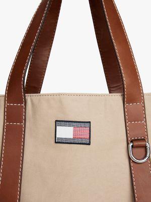 Waxed Cotton Canvas Tote Product Image