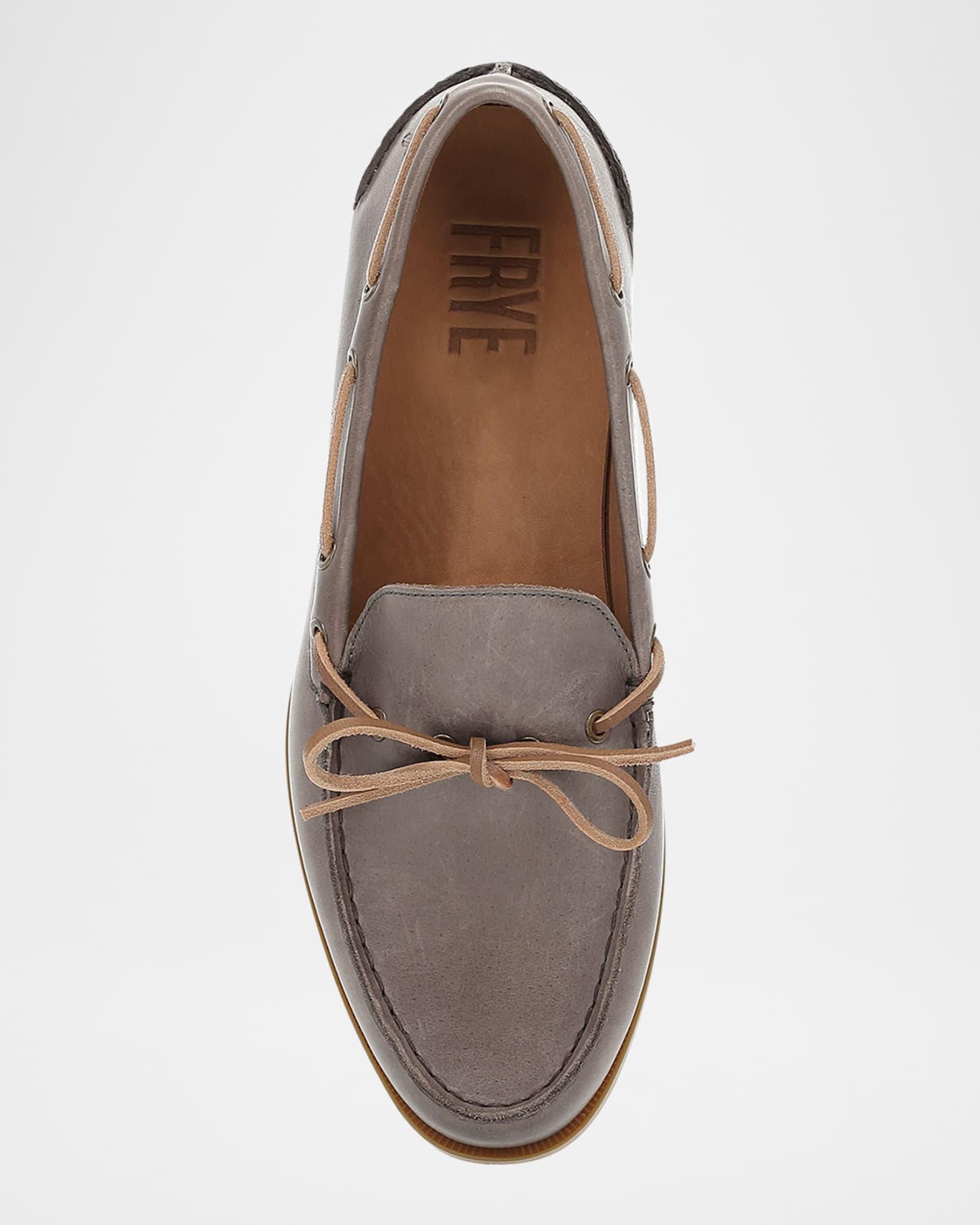 Men's Mason Leather Boat Shoes Product Image