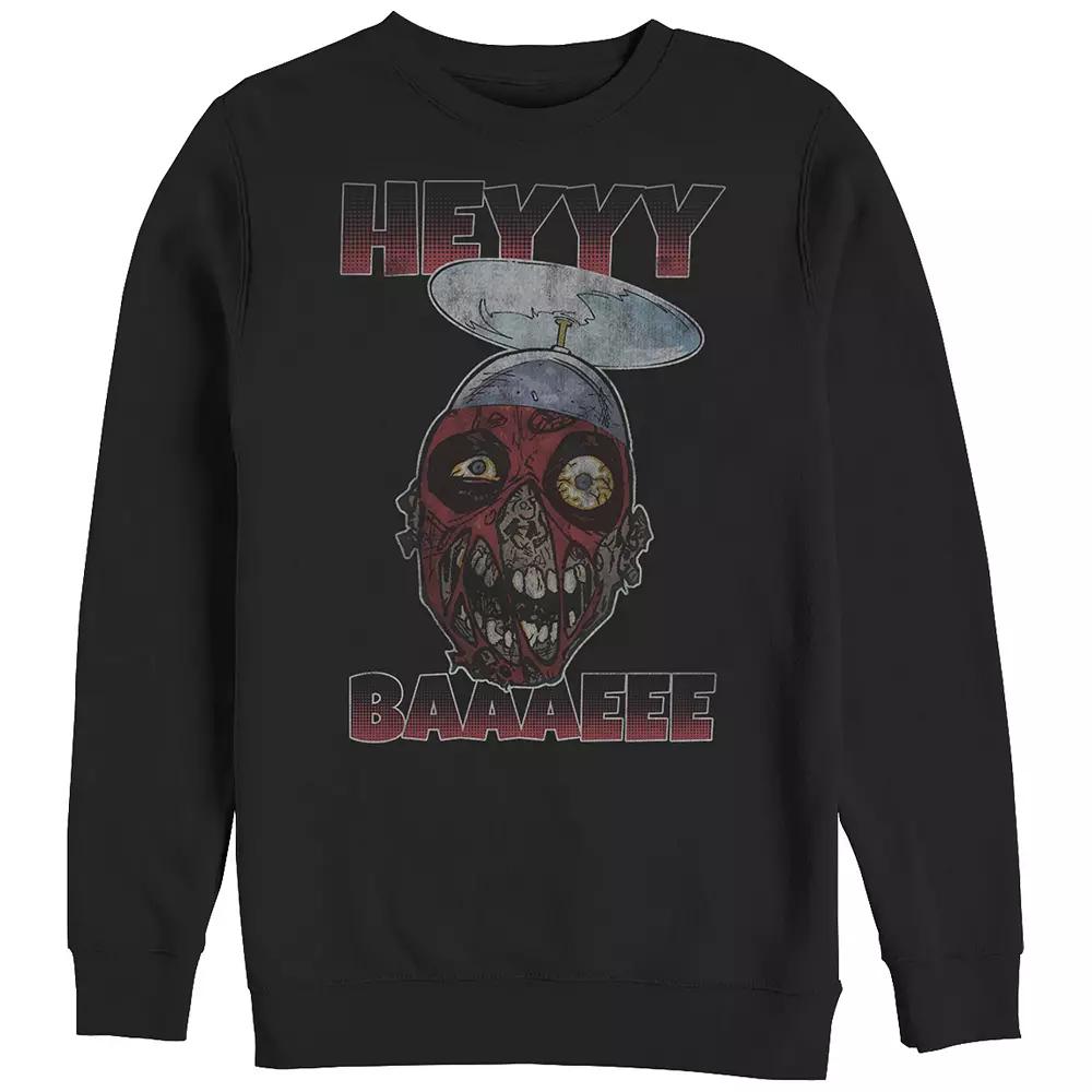 Big & Tall Marvel Deadpool Hey Baaaeee Graphic Fleece, Men's,  Product Image