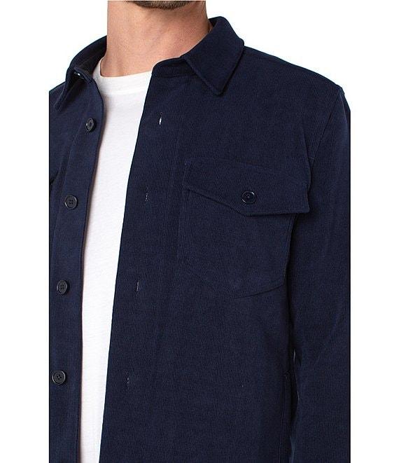 Liverpool Los Angeles Long Sleeve Corduroy Shacket Product Image