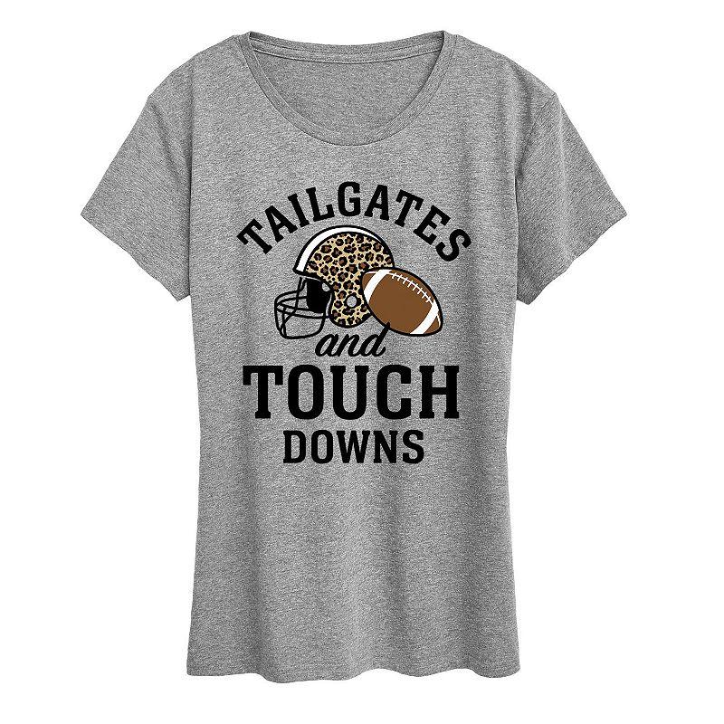 Women's Tailgates Touchdowns Graphic Tee, Girl's,  Product Image