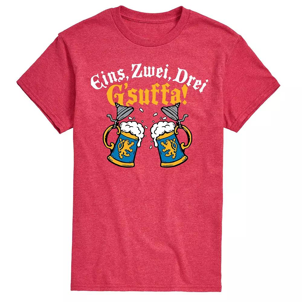 Men's Eins Zwei Drei Gsuffa Oktoberfest Tee,  Product Image