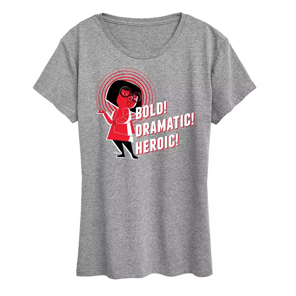 Disney / Pixar's The Incredibles Edna Women's Bold Dramatic Graphic Tee,  Product Image