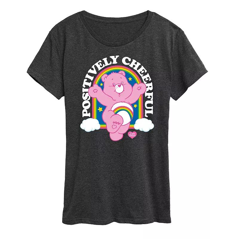 Women's Care Bears Positively Cheerful Graphic Tee, Girl's,  Product Image