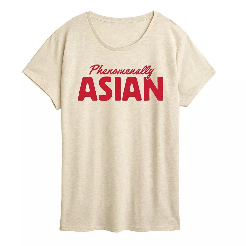 Plus Phenomenally Asian, Womens Grey Gray Product Image
