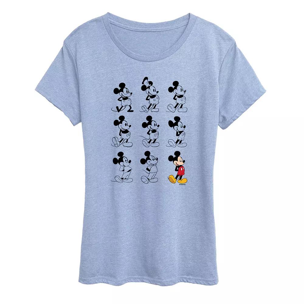 Disney's Mickey Mouse Women's Evolution Graphic Tee,  Product Image