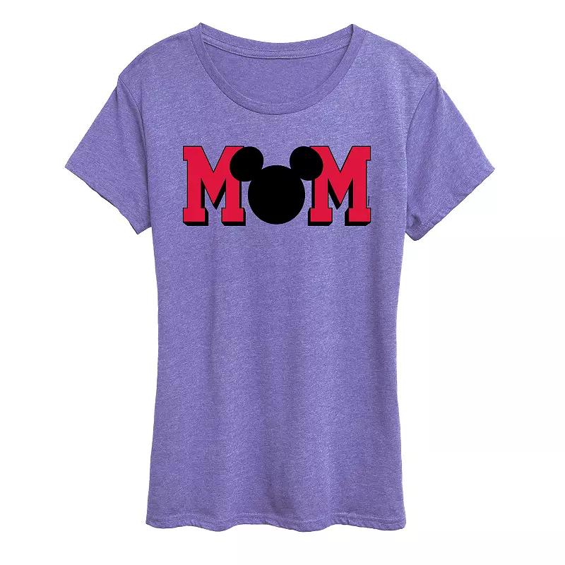 Disney's Mickey Mouse Women's Mom Graphic Tee,  Product Image