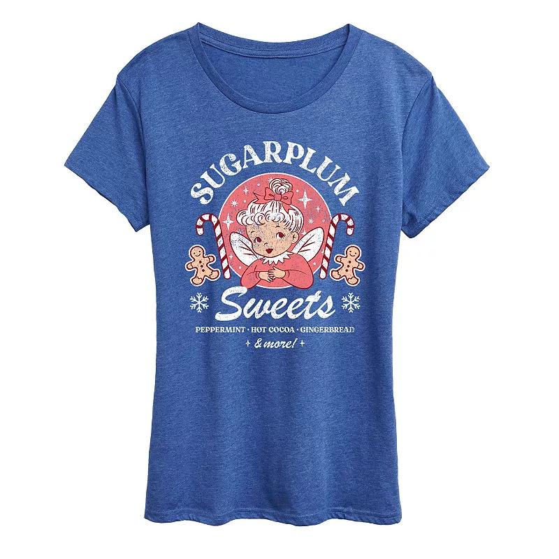 Women's Sugarplum Sweets Graphic Tee, Girl's,  Product Image