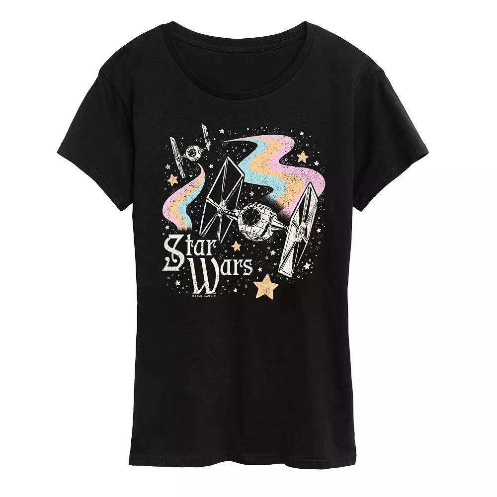 Women's Star Wars Celestial Ships Graphic Tee,  Product Image