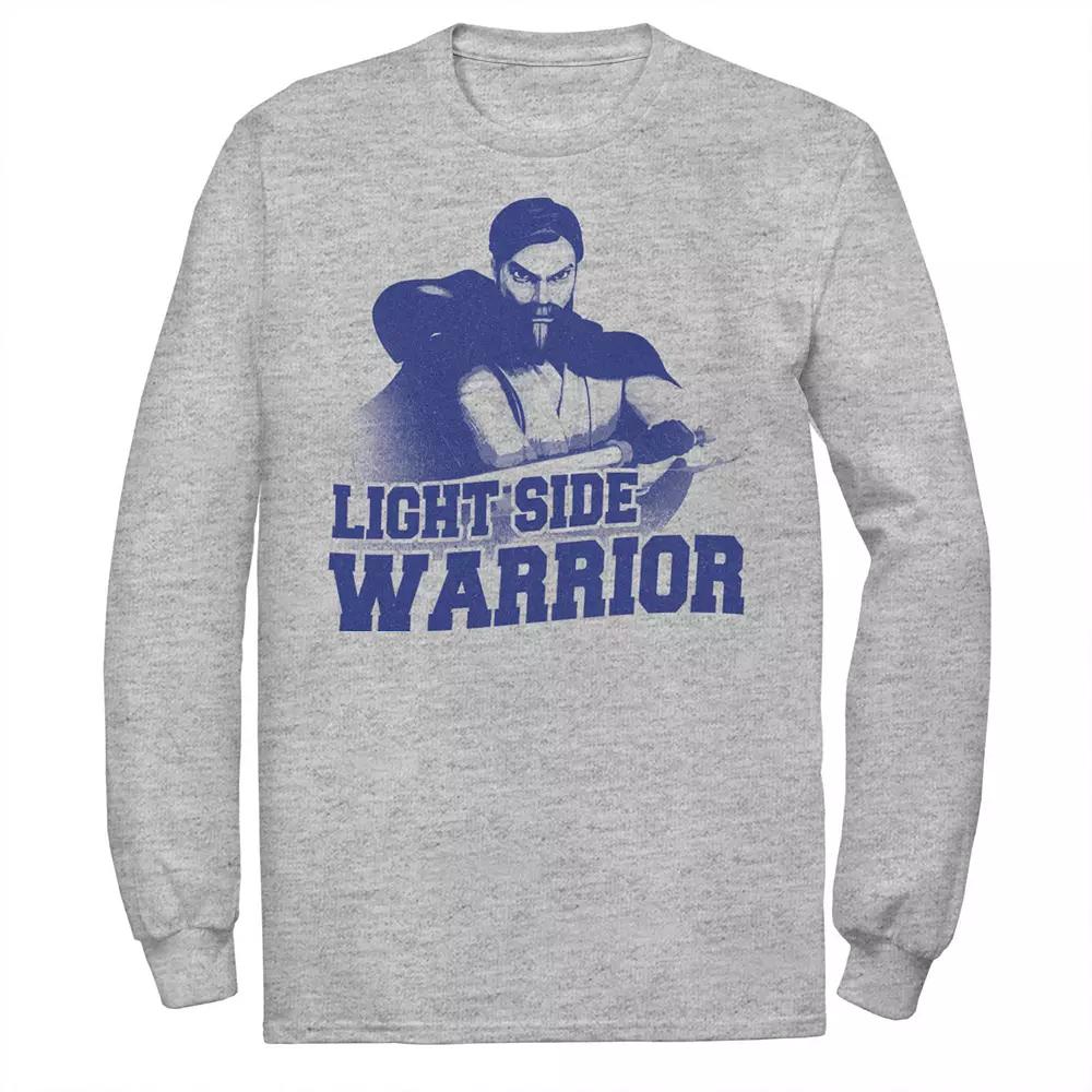 Men's Star Wars: Clone Wars Obi-Wan Kenobi Light Side Warrior Tee,  Product Image