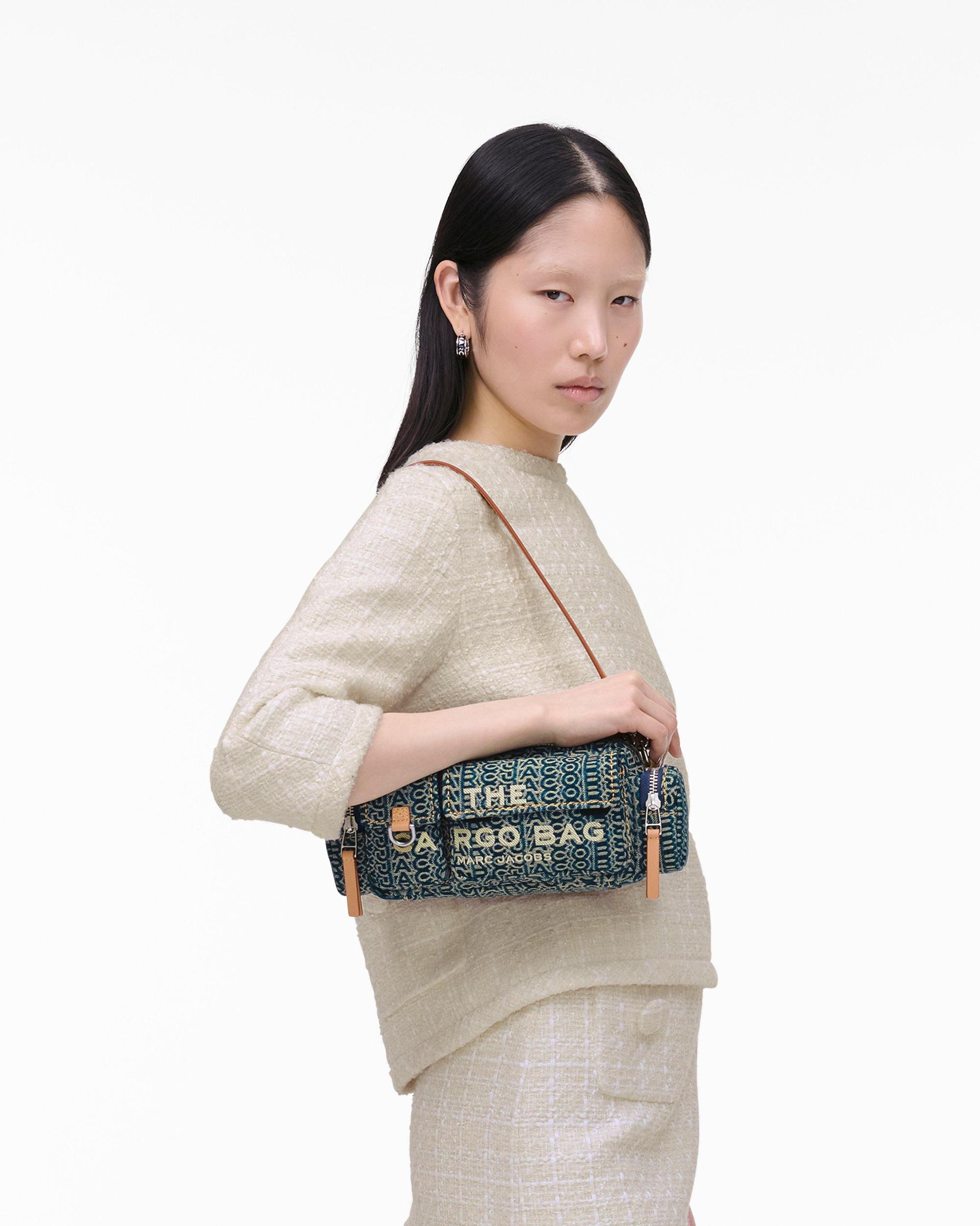 The Cargo Monogram Denim Shoulder Bag Product Image