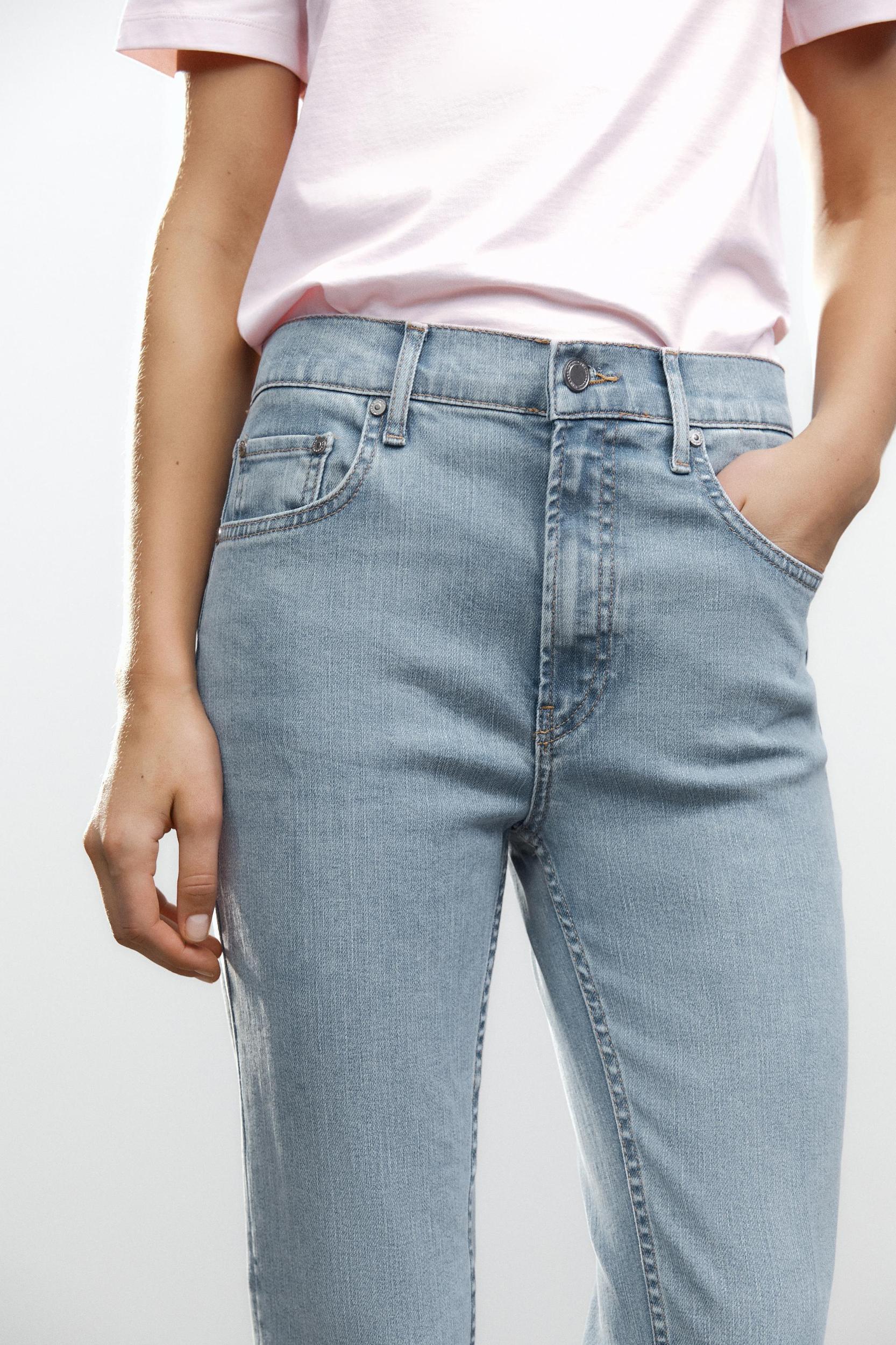 ZW COLLECTION HIGH WAIST WIDE LEG JEANS Product Image