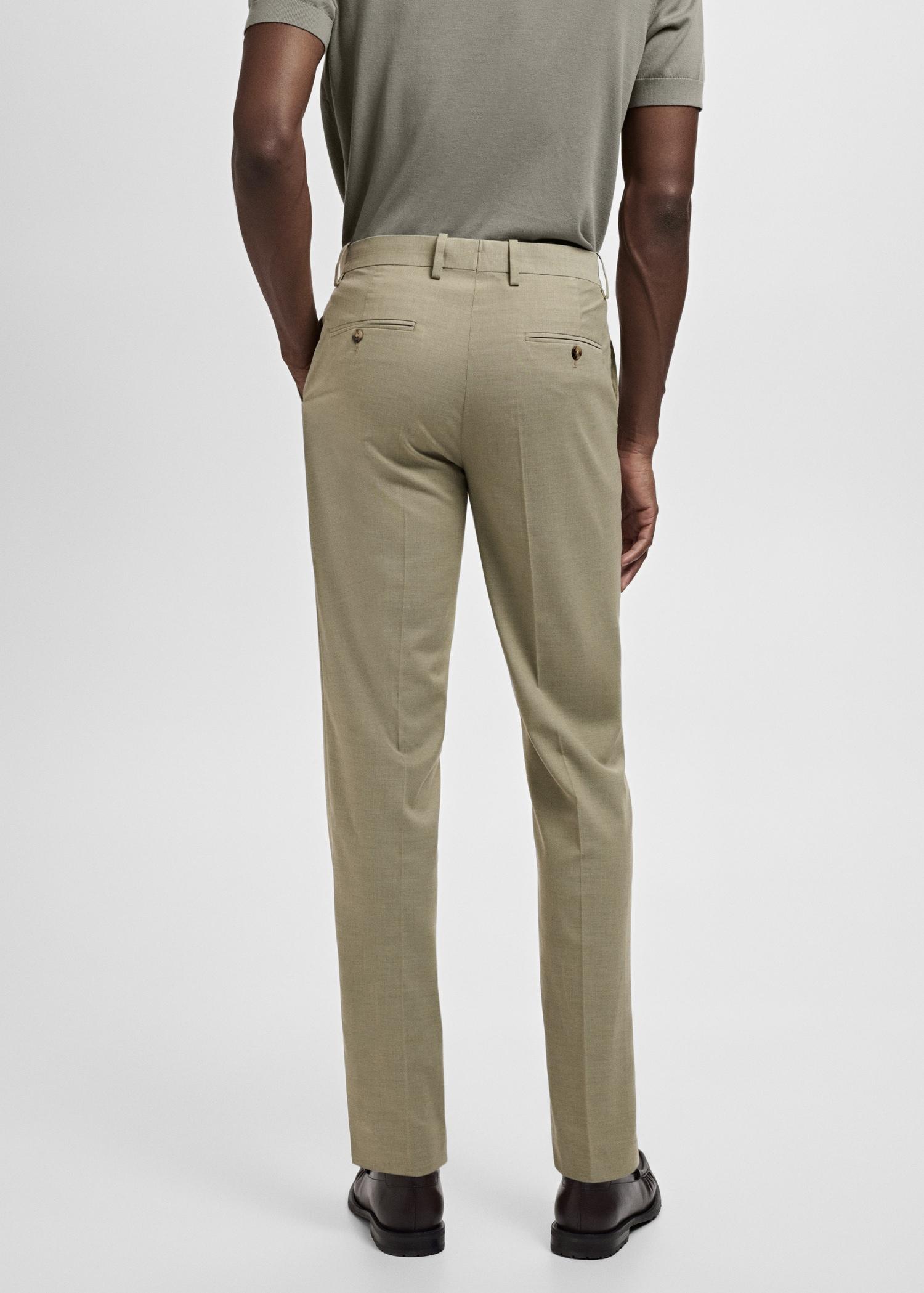 Milan slim-fit suit pants - Men | MANGO USA Product Image