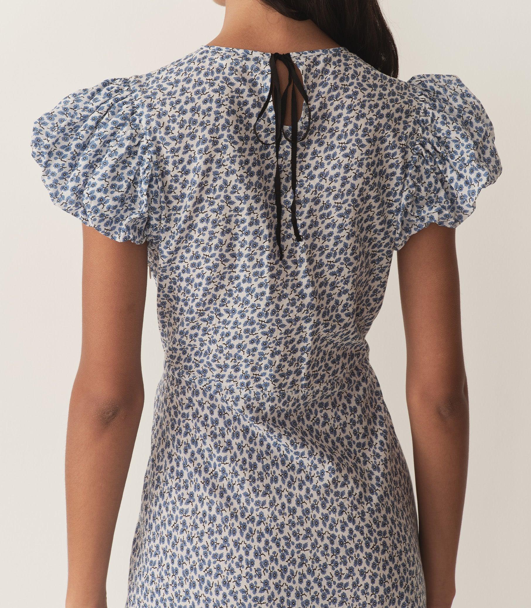 ROMINA DRESS -- CORNFLOWER HILLSIDE BLOOM Product Image