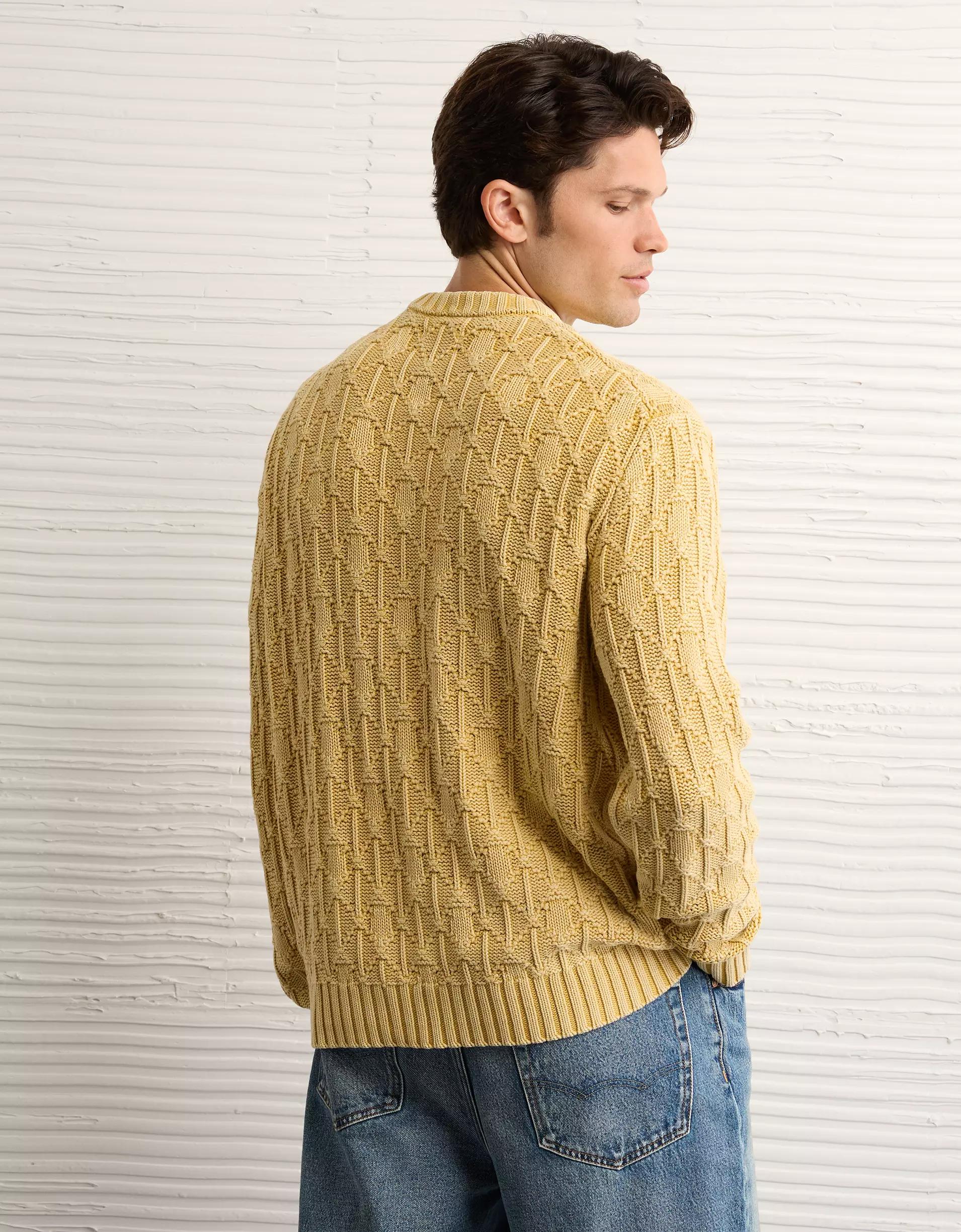 AE Fisherman Crew Neck Sweater Product Image