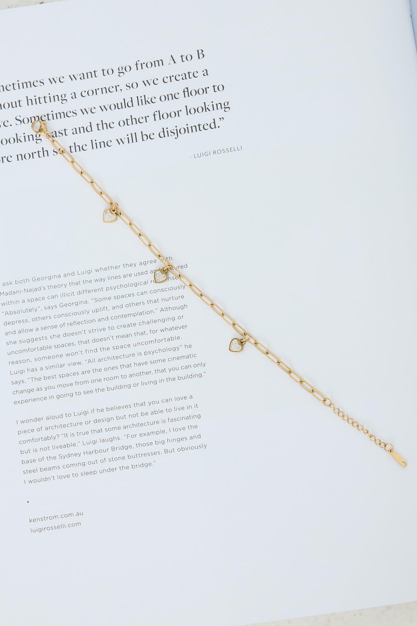 Love Like This Bracelet Gold Product Image