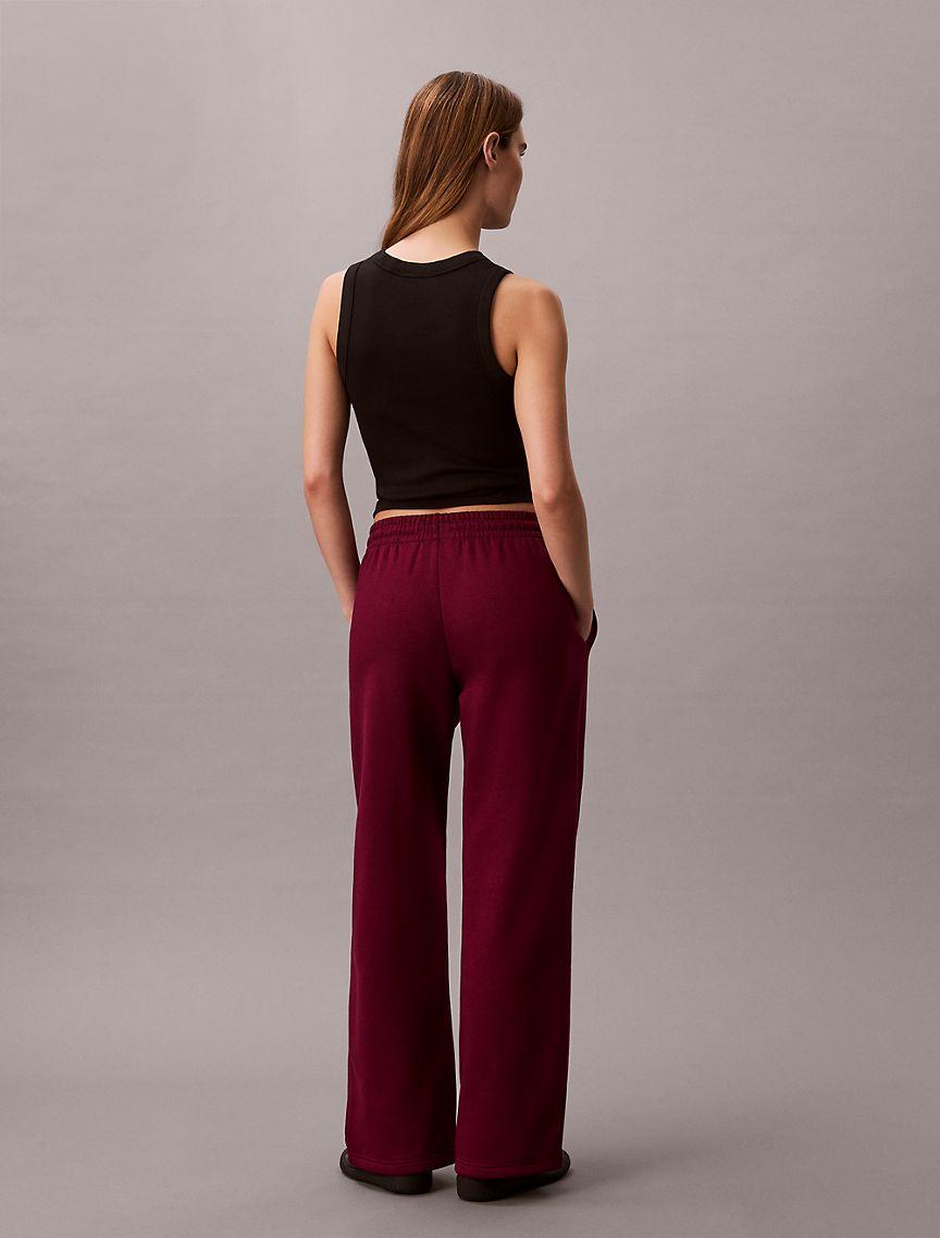 Fleece Sequin Monogram Sweatpants Product Image