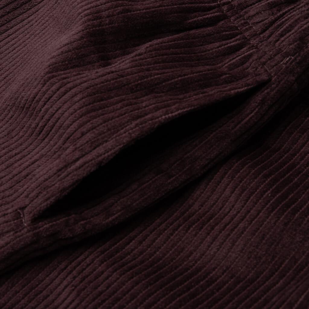 Women's Corduroy Dock Short - Plum Female Product Image