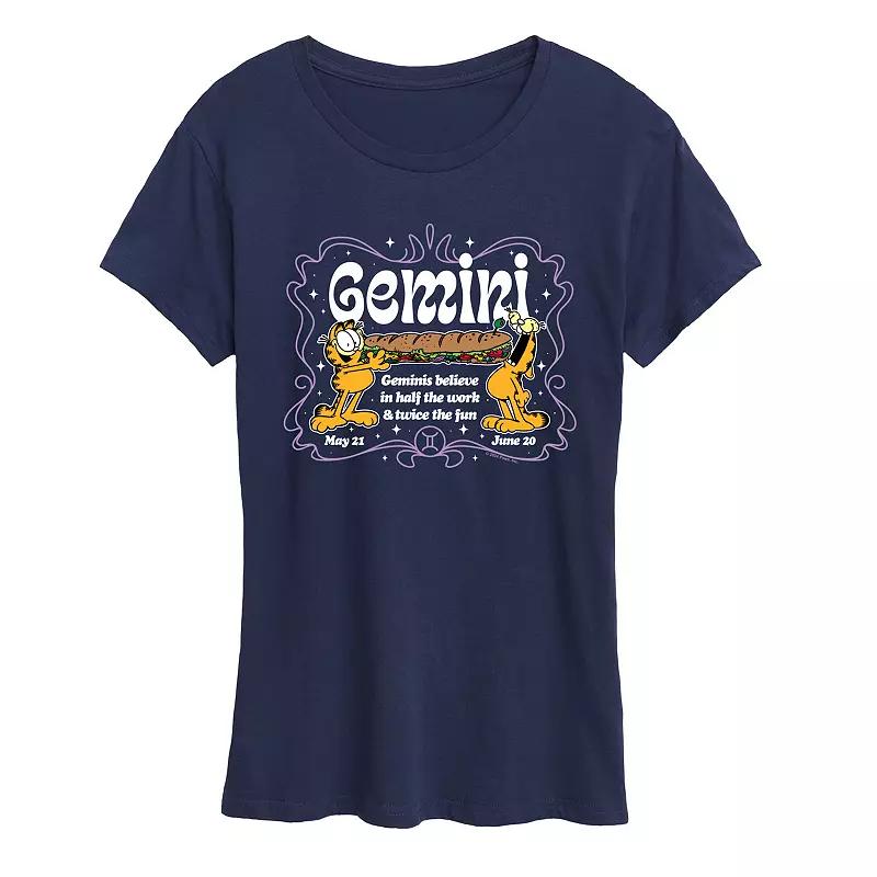 Women's Garfield Gemini Graphic Tee,  Product Image